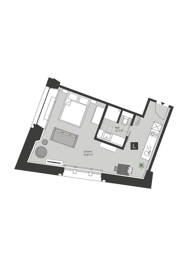 Ueberfluss Serviced-Apartments Bremen Ngoại thất bức ảnh
